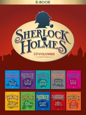 cover image of Box Sherlock Holmes com 10 livros